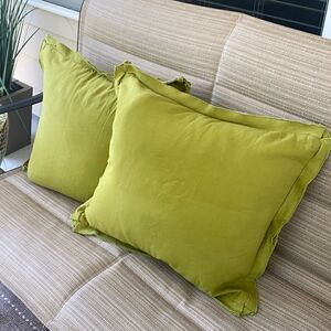 Surya 2 Pillow Covers 21”x21”